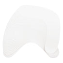 White Smoke Teacher's Choice Boomerang Cut Outs 25 Pieces - White Educational / Learning