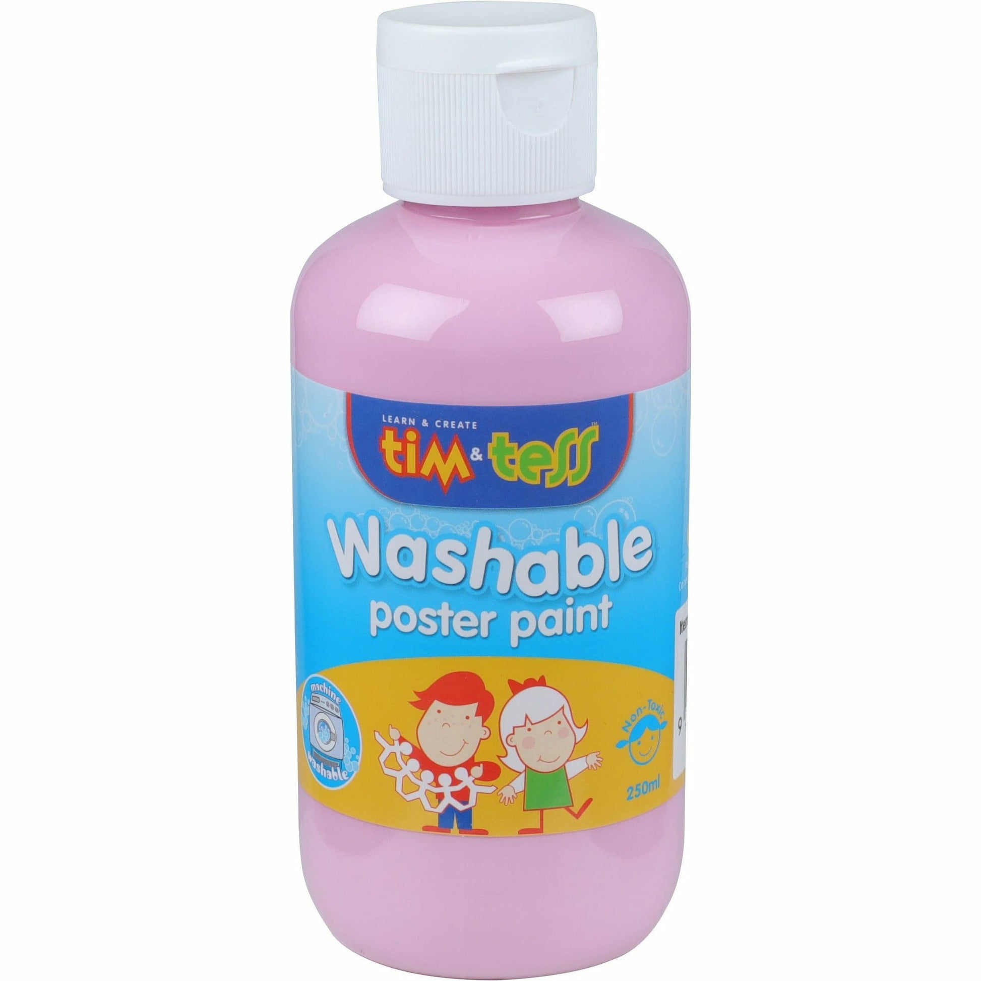 Dark Slate Blue Tim & Tess Children's Washable  Poster Paint Pink 250ml Kids Paints