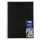 Black The Art Studio A4 Sketching & Drawing Pad 110gsm 50 Sheets Pads