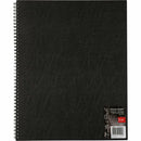 Black Eraldo di Paolo Visual Diary White Paper 110gsm 11 x 14 Inches  (28 x 35.5cm)  60 Sheets Visual Diary