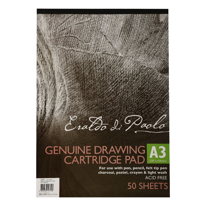 Dark Slate Gray Eraldo Di Paolo A3 Cartridge Sketch Pad 110gsm 50 Sheets Pads
