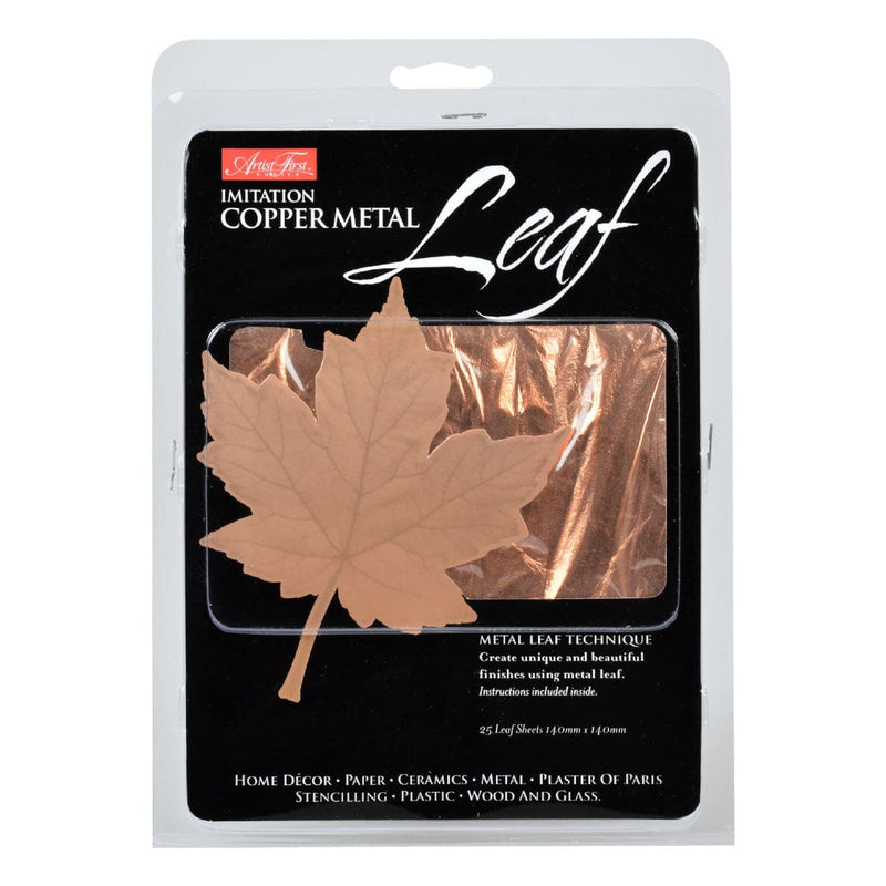 White Smoke Artist First Choice Copper Metal Leaf Composition 25 Sheets Metal Leafing