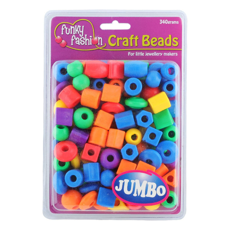 Coral Funky Fashion Jumbo Opaque Beads Multi Coloured 20-25mm 340gm Beads