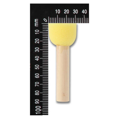 Light Goldenrod Hobby Line Medium Sponge Dabber Brush Paint Brushes
