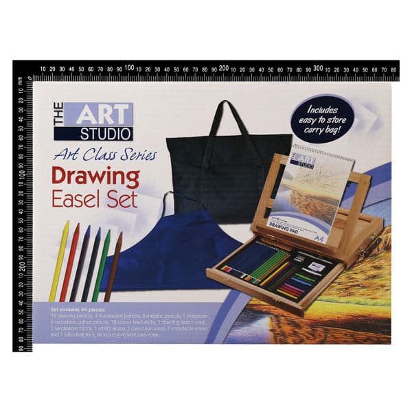 Midnight Blue The Art Studio Art Class Series Drawing Easel Set Drawing and Sketching Sets