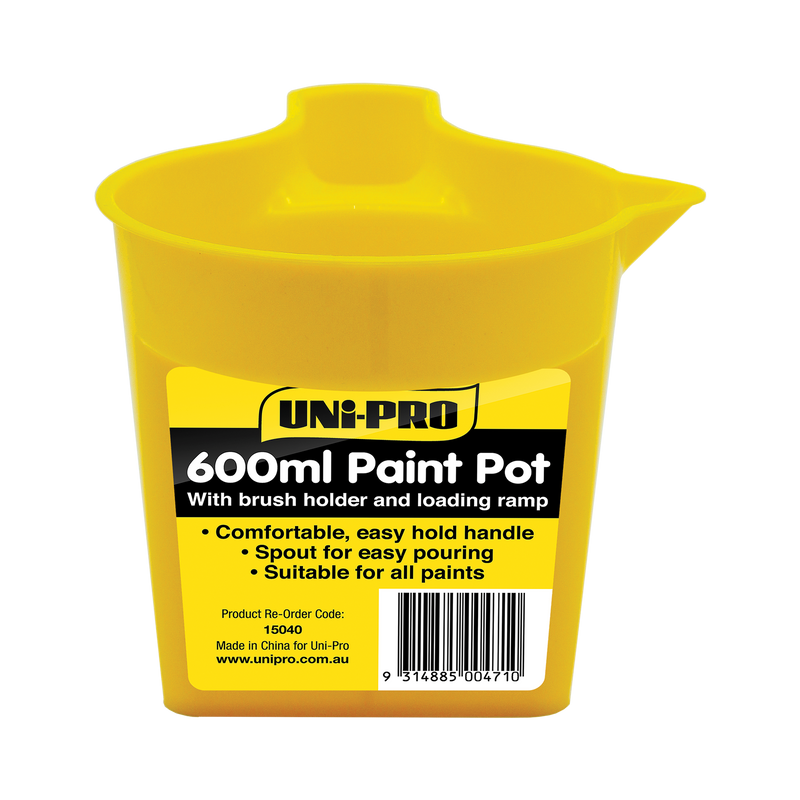 Goldenrod UNi-PRO 600ml Handy Paint Pot Painting Accessories