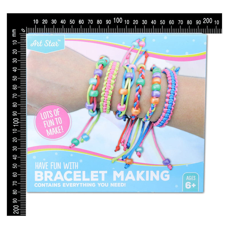 Lavender Art Star Bracelet Making Kit Kids Craft Kits