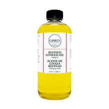 Gold Gamblin Refined Linseed Oil 500ml/16.9oz Oil Paints