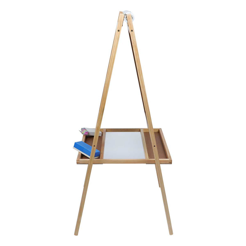 Rosy Brown Tim & Tess 3 in 1 Activity Easel Kids Easels