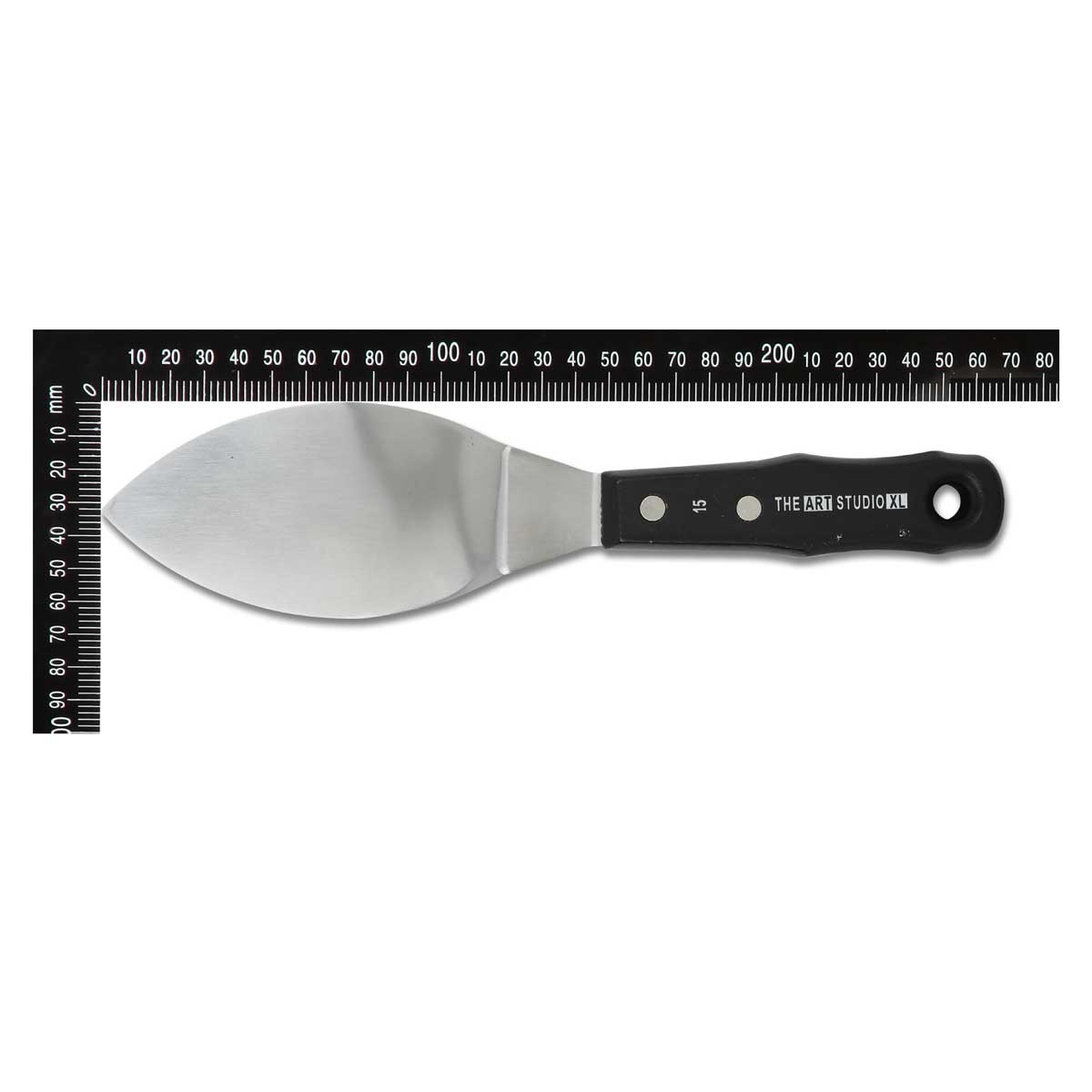 Dark Gray The Art Studio Painting Knife Extra Large 15 Palette and Painting Knives