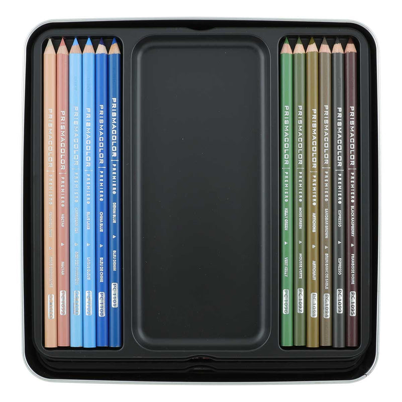 Dark Slate Gray Prismacolour Premier Pencils Assorted Colours 132 Set Pencils