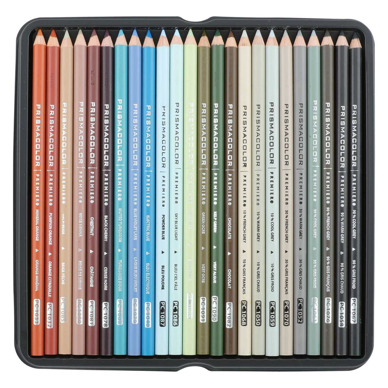 Sky Blue Prismacolour Premier Pencils Assorted Colours 132 Set Pencils
