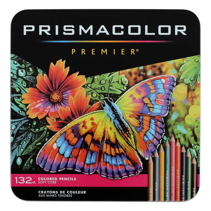Chocolate Prismacolour Premier Pencils Assorted Colours 132 Set Pencils