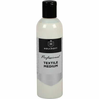 Light Gray Holcroft Professional Textile Medium 250ml Mediums