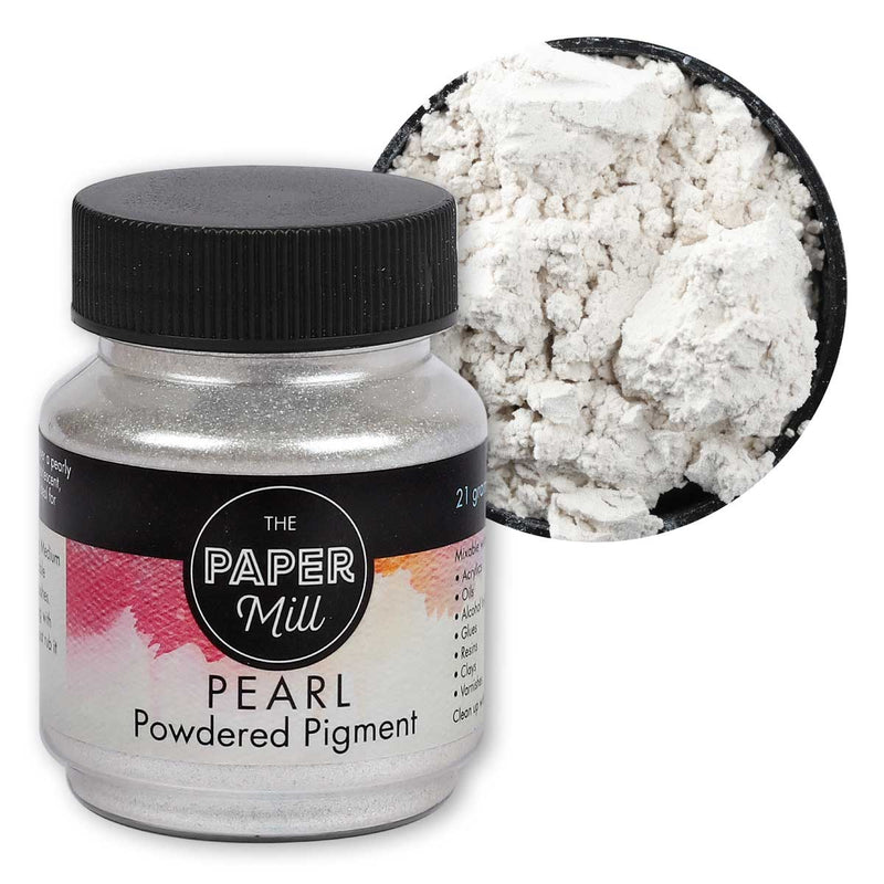 Black The Paper Mill Pearl Powdered Pigment Macro Pearl 21g Pigments