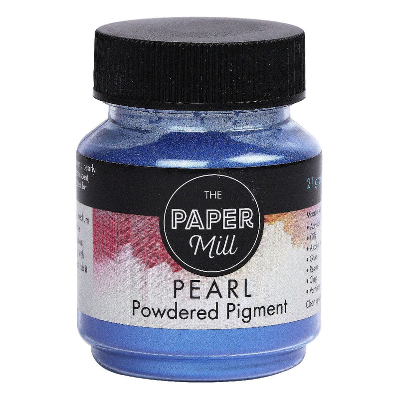 Black The Paper Mill Pearl Powdered Pigment True Blue 21g Pigments