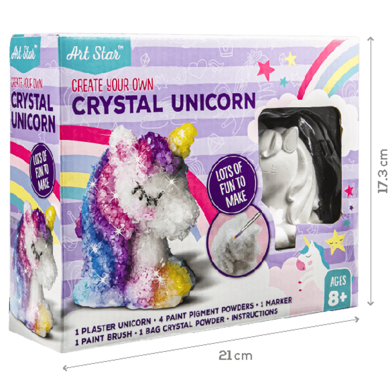 Thistle Art Star Create Your Own Crystal Unicorn Kit Kids Craft Kits