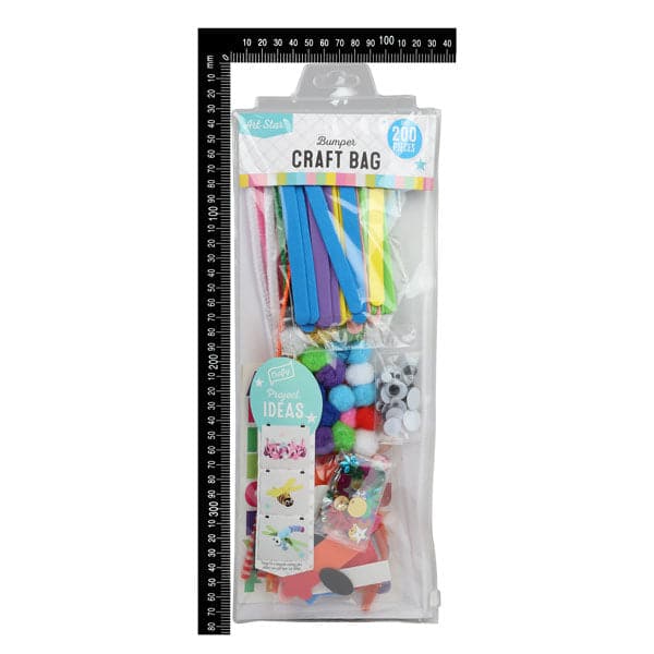 Steel Blue Art Star Kids Pastel Bumper Craft Bag Craft Basics