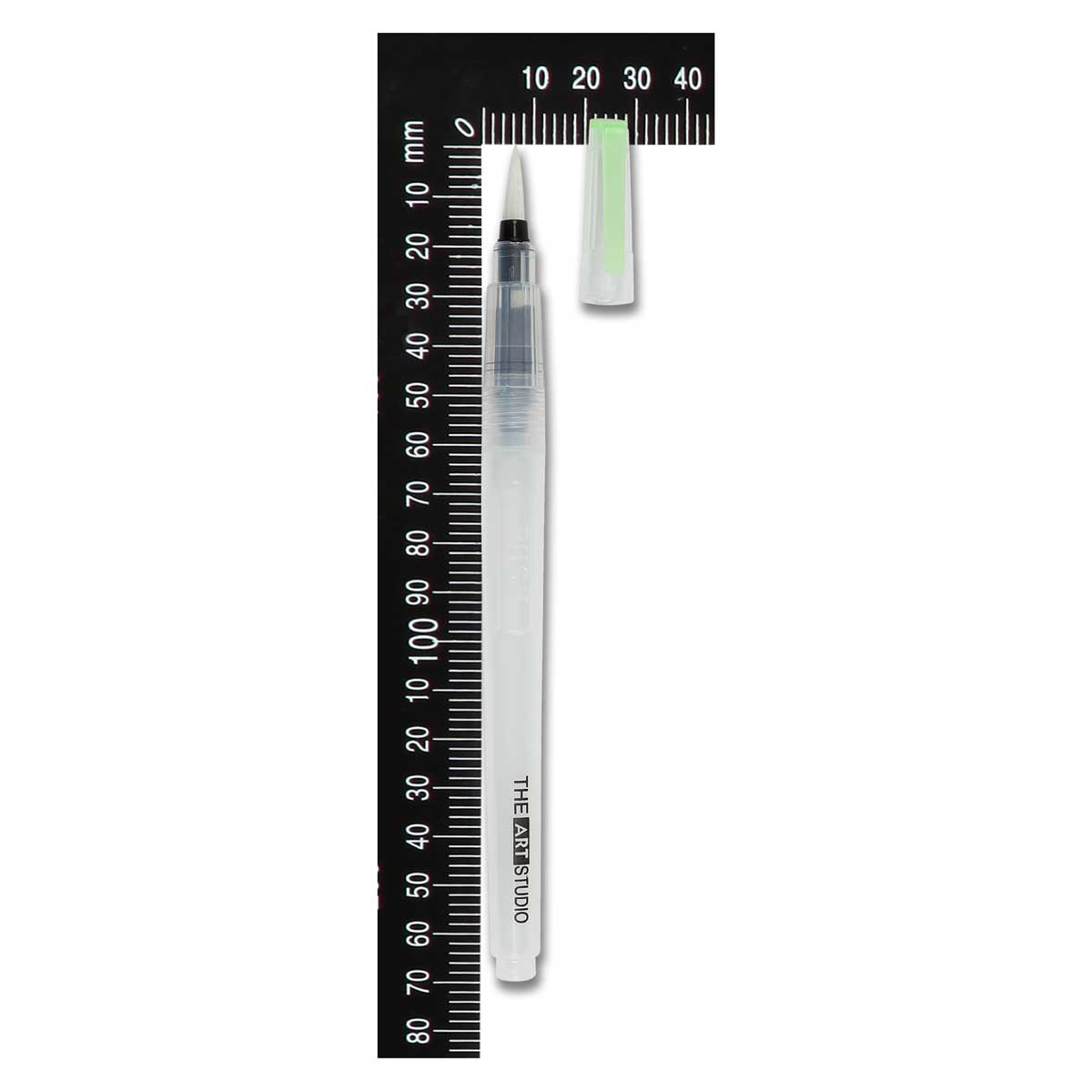 Gray The Art Studio Medium Aqua Round Brush Paint Brushes