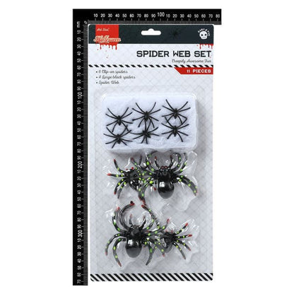 Lavender Art Star Halloween Spider Web Set 27 x 17.5cm Halloween