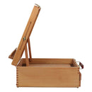White The Art Studio All Media Art Case with Easel* Easels & Cases