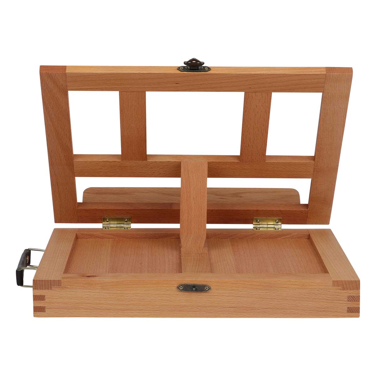 White The Art Studio Artist Travel Box Easel Easels & Cases