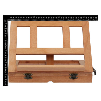 White The Art Studio Artist Travel Box Easel Easels & Cases