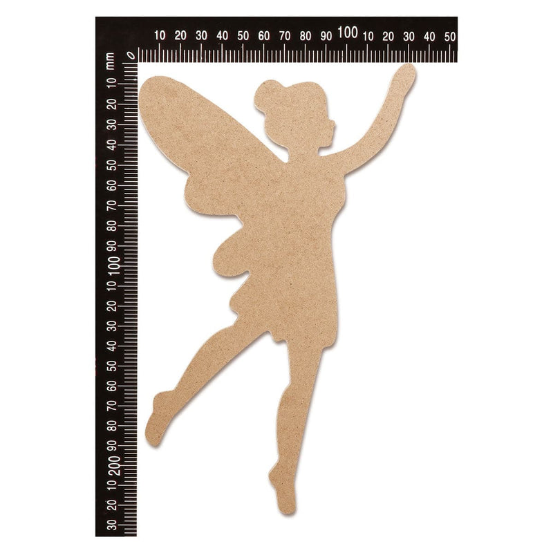 Tan Tim & Tess Decorate Your Own MDF Fairy Kids Wood Craft