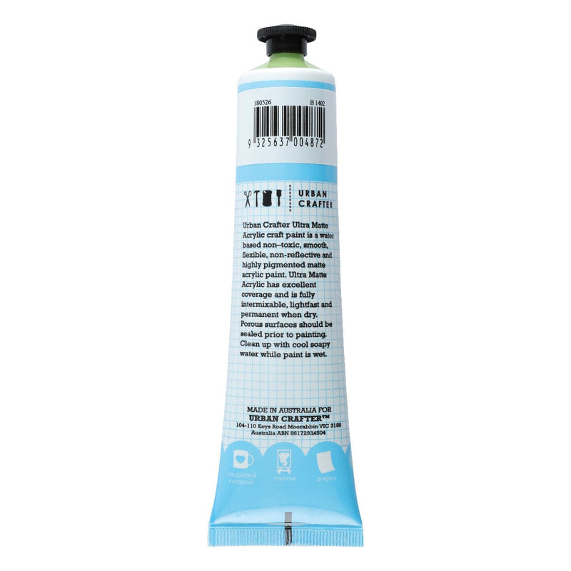 Gray Urban Crafter Ultra Matte Acrylic Paint Leaf Transparent S1 ASTM1 75ml Acrylic Paints