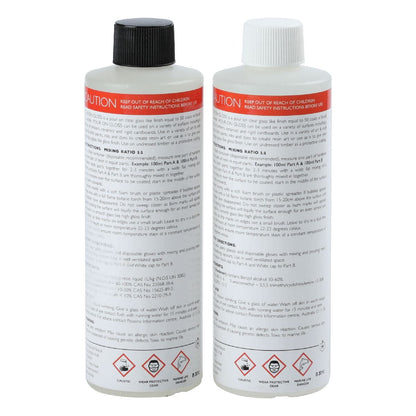 Gray Holcroft Pour On Gloss Resin Art Varnish Kit 500ml Acrylic Paints