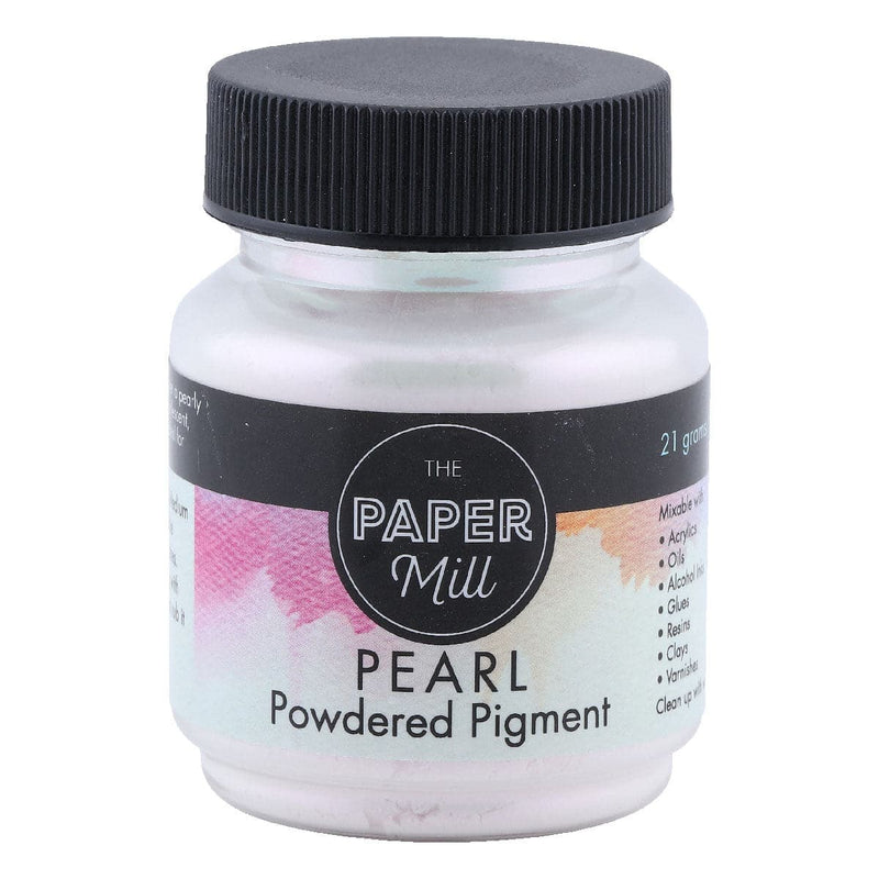 Dark Slate Gray The Paper Mill Pearl Powder Pigment 21g - Iridescent White Pigments