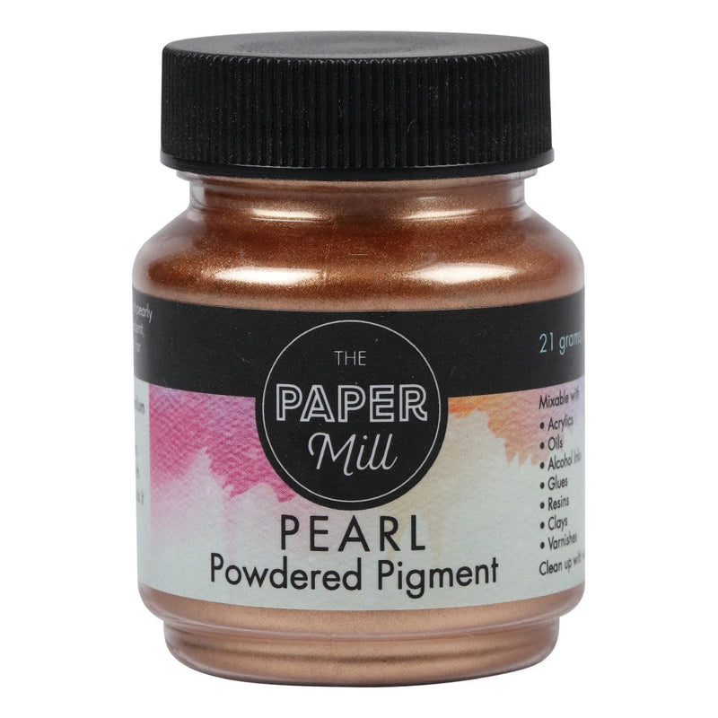 Saddle Brown The Paper Mill Pearl Powder Pigment 21g Metallic Copper Pigments