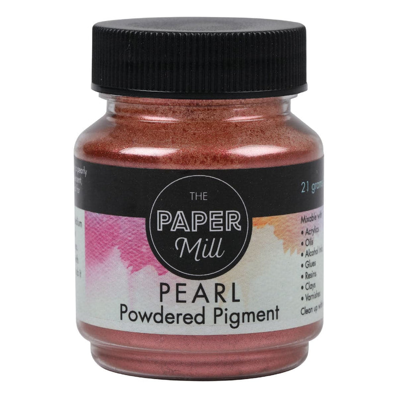 Sienna The Paper Mill Pearl Powder Pigment 21g Metallic Russet Pigments