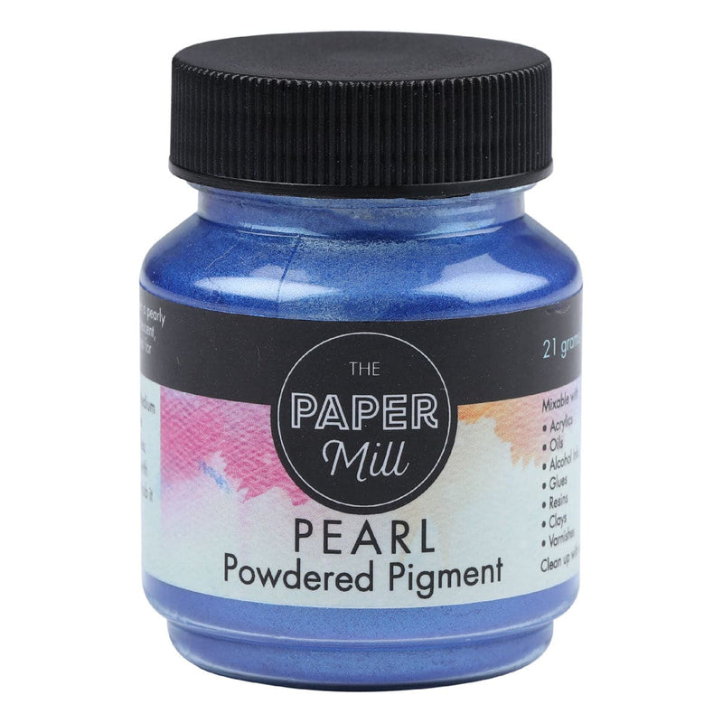 Dark Slate Gray The Paper Mill Pearl Powdered Pigment Ocean Blue 21g Pigments
