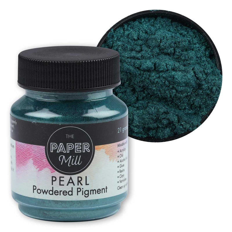 Dark Slate Gray The Paper Mill Pearl Powdered Pigment Palm Green 21g Pigments