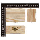 Tan Urban Crafter Pine Hinged Box 9 x 6 x 4cm Boxes