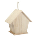 Gray Urban Crafter Paulownia Birdhouse 24x15x23cm Wood Crafts