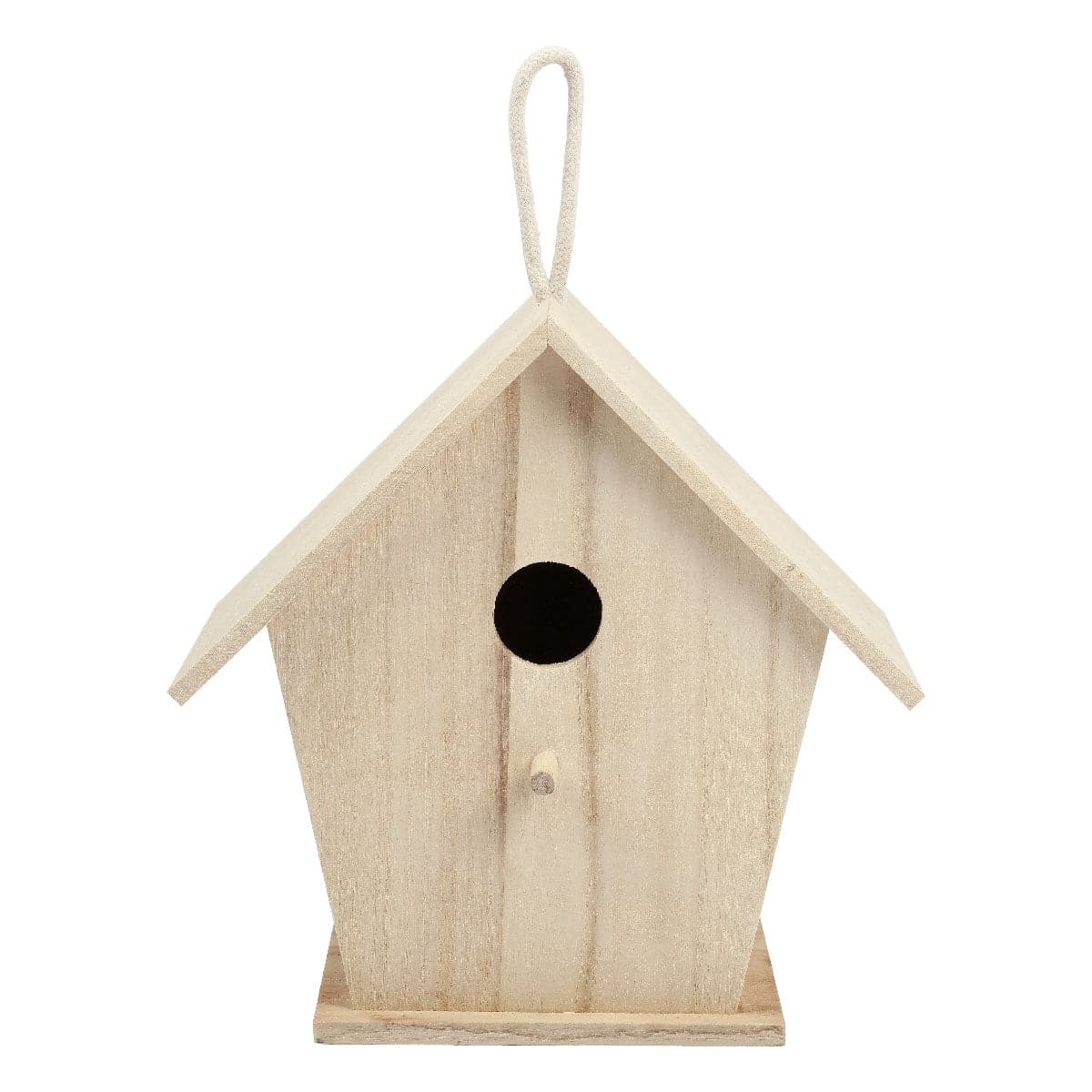 Gray Urban Crafter Paulownia Birdhouse 24x15x23cm Wood Crafts