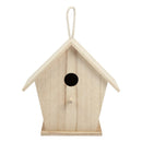Gray Urban Crafter Paulownia Birdhouse 24x15x23cm Wood Crafts