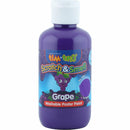Light Slate Gray Tim & Tess Scratch & Smell Children's Washable Poster Paint Grape 250ml Kids Paints