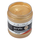 Dark Khaki Eraldo di Paolo Acrylic Paint Metallic Light Gold 500ml Acrylic Paints