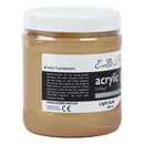 Rosy Brown Eraldo di Paolo Acrylic Paint Metallic Light Gold 500ml Acrylic Paints