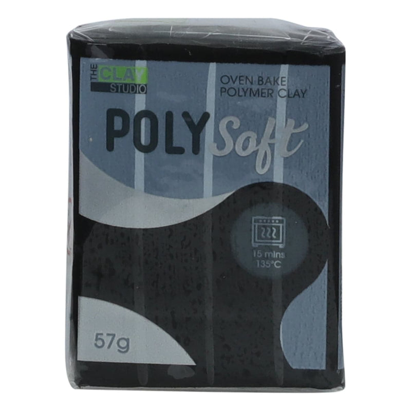 Black Polymer Clay 57g