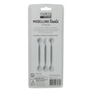 Gray The Clay Studio Polymer Clay Cutting Tools 3 Pieces Modelling Tools & Accessories