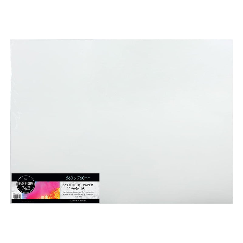 Lavender The Paper Mill Synthetic Paper 350gsm 560 x 760mm 3 Sheets Pads