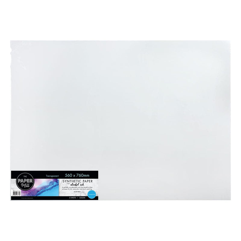 Lavender The Paper Mill Synthetic Paper 120gsm 560 x 760mm 3 Sheets Pads