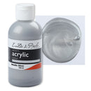 Dark Gray Eraldo Di Paolo Acrylic Paint Metallic Silver 250ml Acrylic Paints