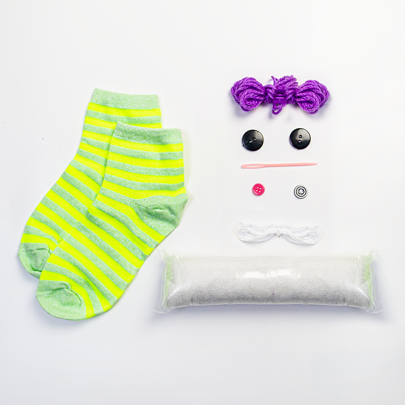 Beige Artstar Sew Your Own Sock Unicorn Activity Kit Kids Craft Kits