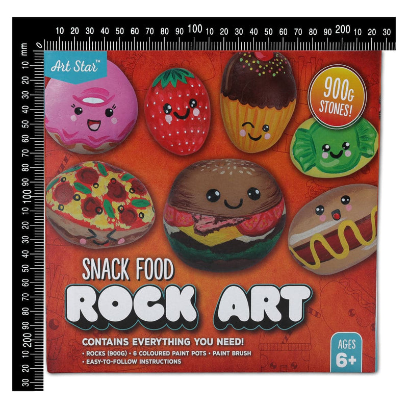 Brown Art Star Snack Food Rock Art Kit 900g Kids Craft Kits