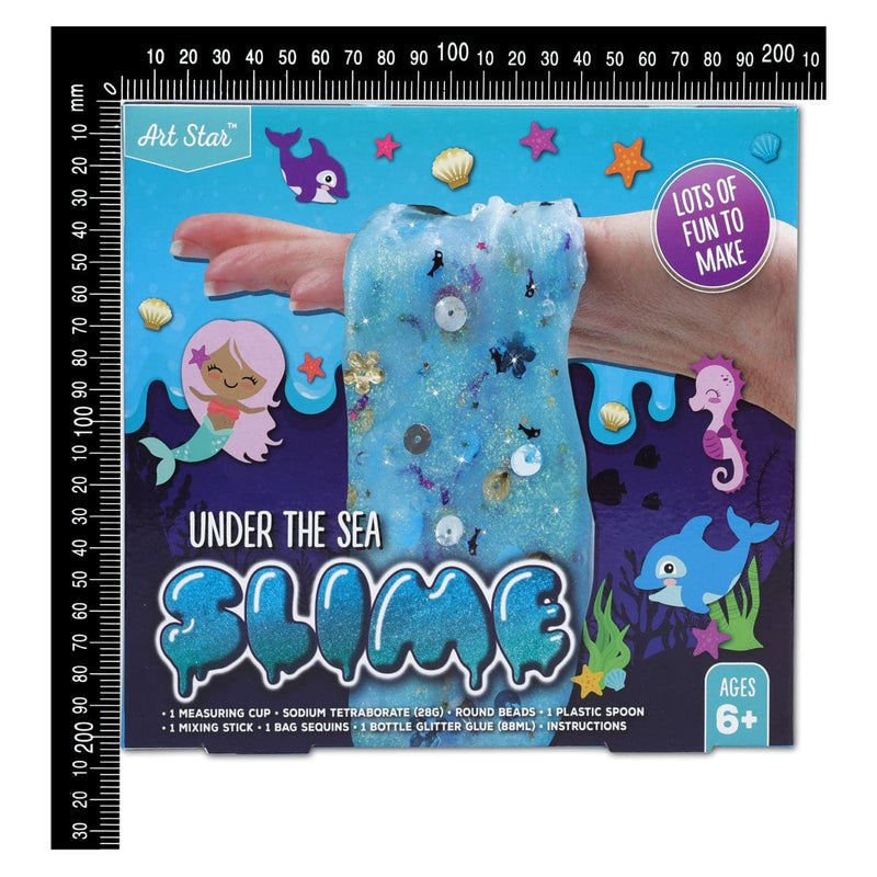 Cadet Blue Art Star Make Your Own Under The Sea Slime Kids Craft Kits